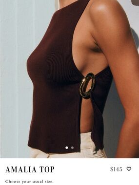 Sezane amalia top